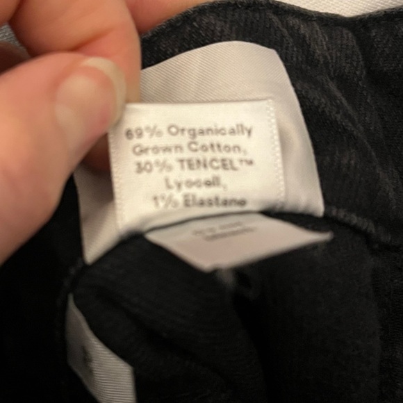 Reformation Kayo high + skinny jean (w/ belt!) | Size 28 | Washed Black (Erie) - Picture 15 of 15